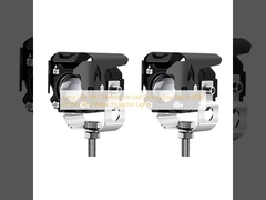 อายุยาว YAYE มอเตอร์ไซค์ LED ขับรถไฟหมอก 60W แอมเบอร์และสีขาว ไฟโปรเจคเตอร์