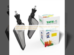 6500k อุณหภูมิแสง DC12V มอเตอร์ไซเคิล LED ไฟปรับเปลี่ยนสัญญาณด้วยการออกแบบหลอดน้ํา