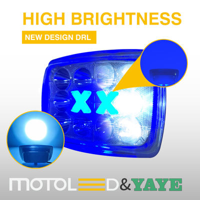 YAYE CD70 12V Motorcycle LED Headlight with DRL High Low Beam