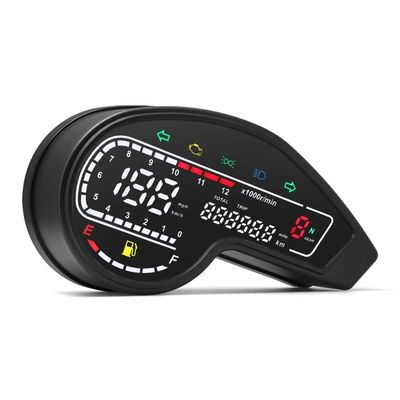 Motorcycle LCD Modified Meter for ZS150 GY Motocross Digital Speedometer  LCD Modified Meter