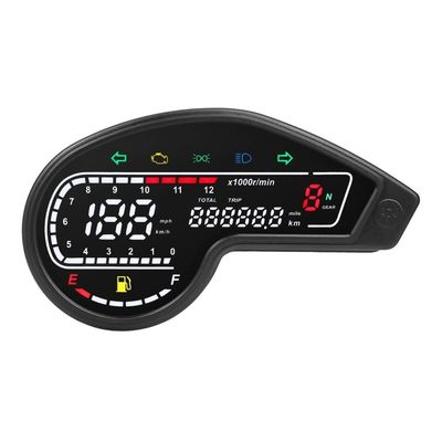 Motorcycle LCD Modified Meter for ZS150 GY Motocross Digital Speedometer  LCD Modified Meter