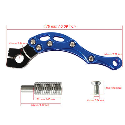 Motorcycle CNC Kick Start Starter Lever for GY6 49cc 50cc 100cc 125cc Honda 139QMB Scooter JOG50/90/100 TACT DIO50 RSZ ZY10