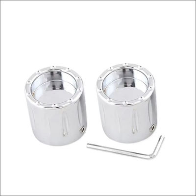 Motorcycle CNC Edge Cut Front Axle Nut Cover Bolt Kit For Honda Suzuki Kawasaki Yamaha Harley Shadow VT 750 1100 Bobber