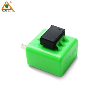 No Sound 2 Pin Universal Turn Signal 12V Numerical Control Motorcycle Flasher