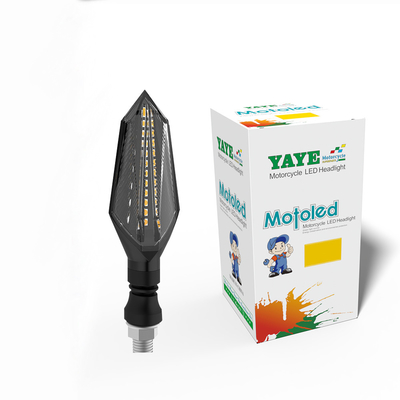 6500k อุณหภูมิแสง YAYE ABS PC แสงน้ํา DC12V มอเตอร์ไซค์ LED สัญญาณเปลี่ยนแสง