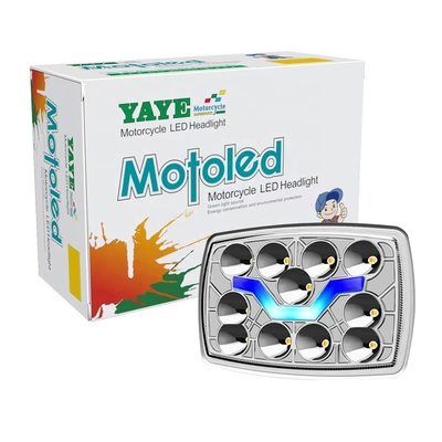 YAYE CD70 CG125 ไฟหน้า LED ขนาด 70cc 12V พร้อม DRL และตัวชี้วัดการหัน