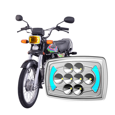 CD70 CJ125 ไฟหน้า LED มอเตอร์ไซค์ พร้อม DRL และสัญญาณหัน